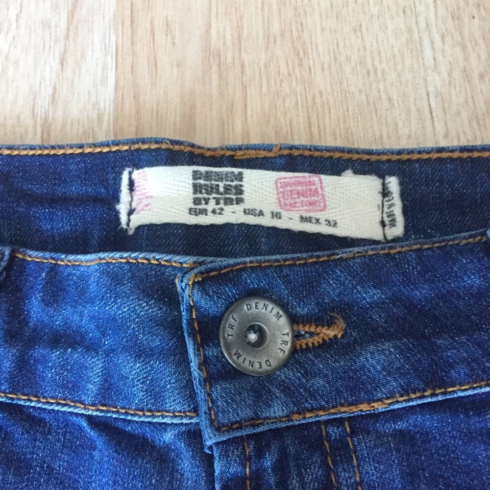Denim Rules By TRF Women’s Denim Shorts . New - Picture 2 of 6